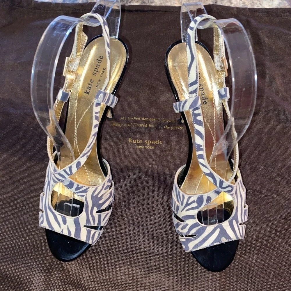 Kate Spade Animal Print Heels